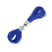 Fil à broder en soie pour broderie et couture - Soie d'Alger Cobalt (116) x5m