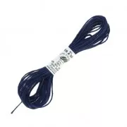 Fil à broder en soie pour broderie et couture - Soie d'Alger Dark Navy Blue (163) x5m