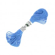 Fil à broder en soie pour broderie et couture - Soie d'Alger Bleu (4923) x5m