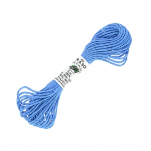 Fil à broder en soie pour broderie et couture - Soie d'Alger Bleu (4923) x5m