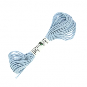 Fil à broder en soie pour broderie et couture - Soie d'Alger Gris Bleu (1712) x5m