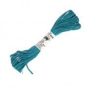 Fil à broder en soie pour broderie et couture - Soie d'Alger Bleu Canard (1725) x5m|raw }}