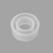 Moule silicone pour réaliser des bagues en résine anneau large lisse t.50