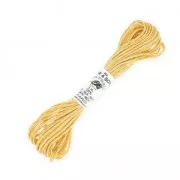 Fil à broder en soie pour broderie et couture - Soie d'Alger Vanille (2543) x5m