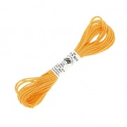 Fil à broder en soie pour broderie et couture - Soie d'Alger Jaune Orangé(2544) x5m|raw }}