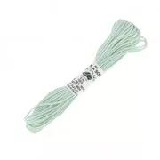 Fil à broder en soie pour broderie et couture - Soie d'Alger Vert d'eau (5381) x5m