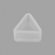 Lot de 2 moules silicone Cabochon triangle fond plat pour clous d'oreilles|raw }}