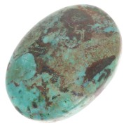 Cabochon ovale 18x13 mm Turquoise naturelle x1|raw }}
