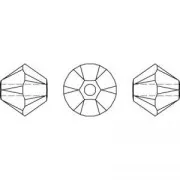 Toupies en cristal PureCrystal 5328 3 mm Siam x50
