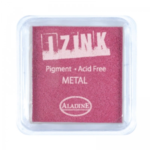 Encreur Aladine Pigment Izink Metal Pink (n°19125) x1