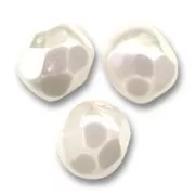 Facettes 6 mm White Pearl x25
