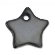 Sequins étoile Nacre 12 mm Cinnamon/Grey x10