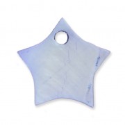 Sequins étoile Nacre 12 mm Mauve x10