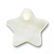 Sequins étoile Nacre 12 mm x10