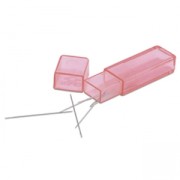 10 aiguilles rigides Wildfire Taille 13 pour enfiler les perles avec étui 28.5 mm|raw }}