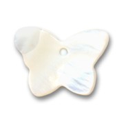 Sequins papillon Nacre 14x20 mm x10|raw }}