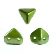 Perles en verre Super-Khéops® par Puca® 6 mm Pastel Olivine x10g