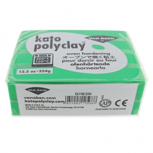 Pâte polymère Kato Polyclay 354 gr Vert (n°508)