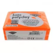 Pâte polymère Kato Polyclay 354 gr Orange (n°502)