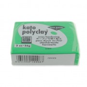 Pâte polymère Kato Polyclay  56 gr Vert (n°208)