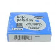 Pâte polymère Kato Polyclay  56 gr Bleu foncé (n°206)