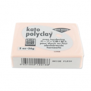 Pâte polymère Kato Polyclay  56 gr Beige chair (n°218)
