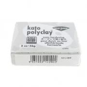 Pâte polymère Kato Polyclay  56 gr Argenté (n°290)