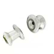 Oeillet/dos de rivet PureCrystal 53009 6 mm en acier inoxydable x1