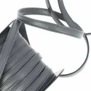 Sangle de sac en matière synthétique avec surpiqûres 10 mm Camel x 1m