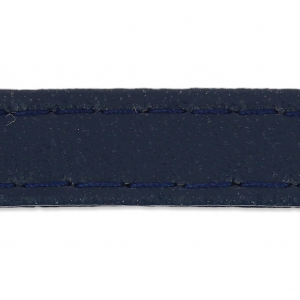 Sangle de sac en matière synthétique avec surpiqûres 10 mm Navy Blue x 1m