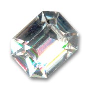 Cabochon PureCrystal 4600 10x8 mm Crystal|raw }}