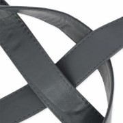 Sangle pour sac en matière synthétique avec surpiqûres 25 mm Camel x 50cm