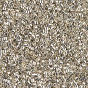 Miyuki Delica 11/0 DB0035 - Galvanized Silver Metallic paquet de 100g|raw }}