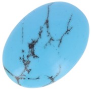 Cabochon ovale 18x13 mm imitation Turquoise|raw }}