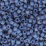 Miyuki Delica 11/0 DB2317 - Opaque Glazed Bayberry Mat AB x8g