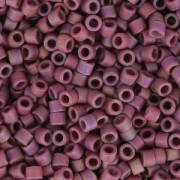 Miyuki Delica 11/0 DB2308 - Opaque Glazed Trillium Red Mat AB x8g|raw }}