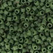 Miyuki Delica 11/0 DB2291 - Opaque Glazed Avocado Mat x8g