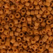 Miyuki Delica 11/0 DB2287 - Opaque Glazed Persimmon Mat x8g