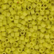 Miyuki Delica 11/0 DB2283 - Opaque Glazed Citron Mat x8g
