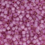 Miyuki Delica Duracoat 11/0 DB2180 - Alabaster Silver Line Dyed Orchid x8g