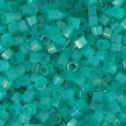 Miyuki Delica 11/0 DB1869 - Dyed Aqua Green Silk Inside AB x8g
