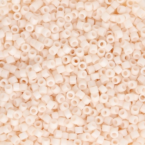 Miyuki Delica 11/0 DB1490 - Opaque Bisque White x8g