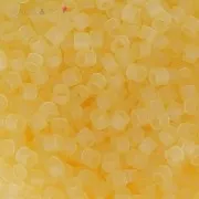 Miyuki Delica 11/0 DB1272 - Transparent Crystal Ivory Mat x8g