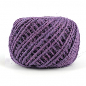 Corde de jute 2 mm Mauve x40m