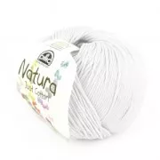 Coton Natura Just Cotton DMC - Pelote coton Ibiza (n°01) x 155m