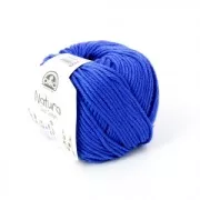 Coton Natura Medium Just Cotton DMC - Pelote coton Bleu Royal (n°700) x 75m
