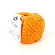 Coton Natura Medium Just Cotton DMC - Pelote coton Orange Oranger (n°109) x75 m
