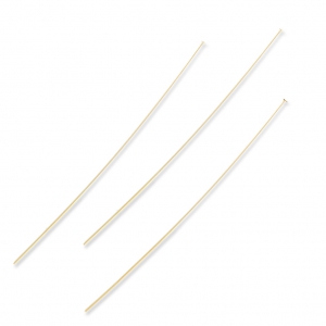 Clou tête plate 75x0.6 mm Gold filled (or laminé)  x1