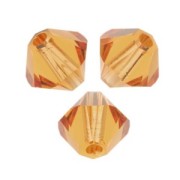 Toupies en cristal PureCrystal 5328 3 mm Topaz x50|raw }}