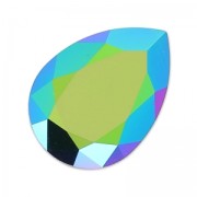 Cabochon PureCrystal 4320 8x6 mm Scarabaeus Green x1|raw }}